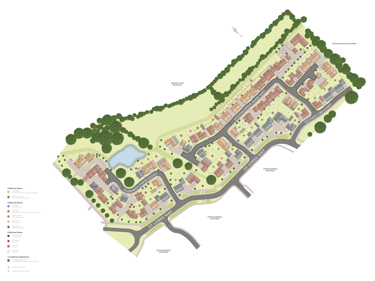 Home 581 The Maple St Luke's Park New Homes For Sale in Runwell Countryside Homes